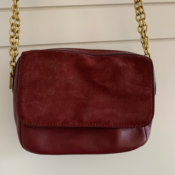 Fossil Handbags - Burgundy Fossil cross body bag
